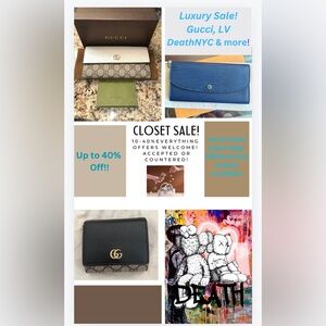 Flash Sale! Offers encouraged! 10-40% off closet price!